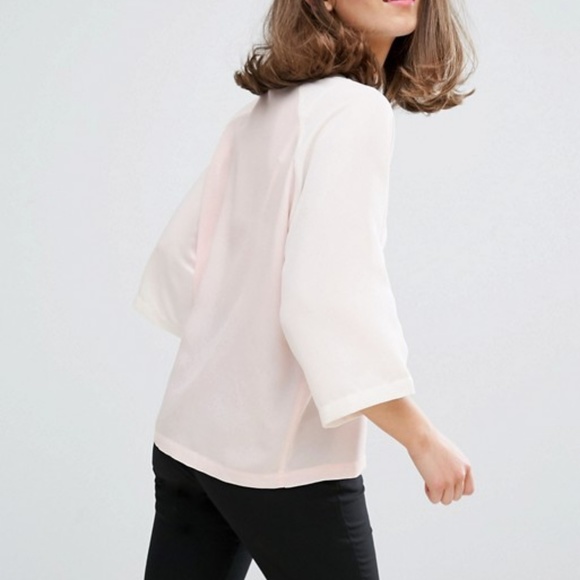 Monki Two Tone Blouse - Picture 4 of 4